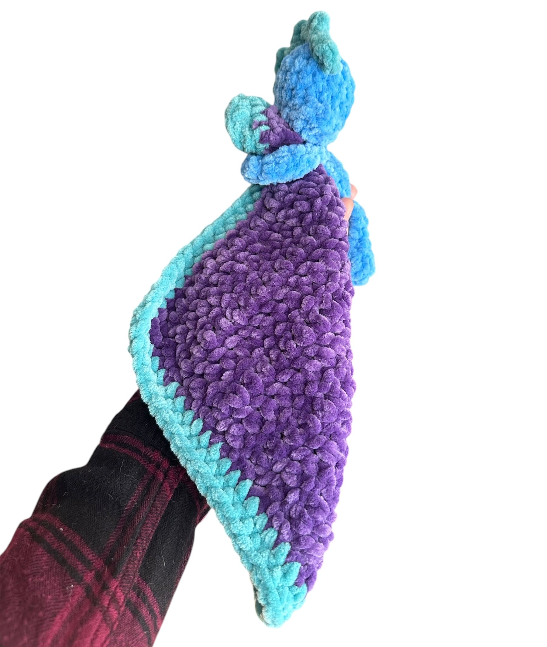 Blanket Dino Amigurumi Plush