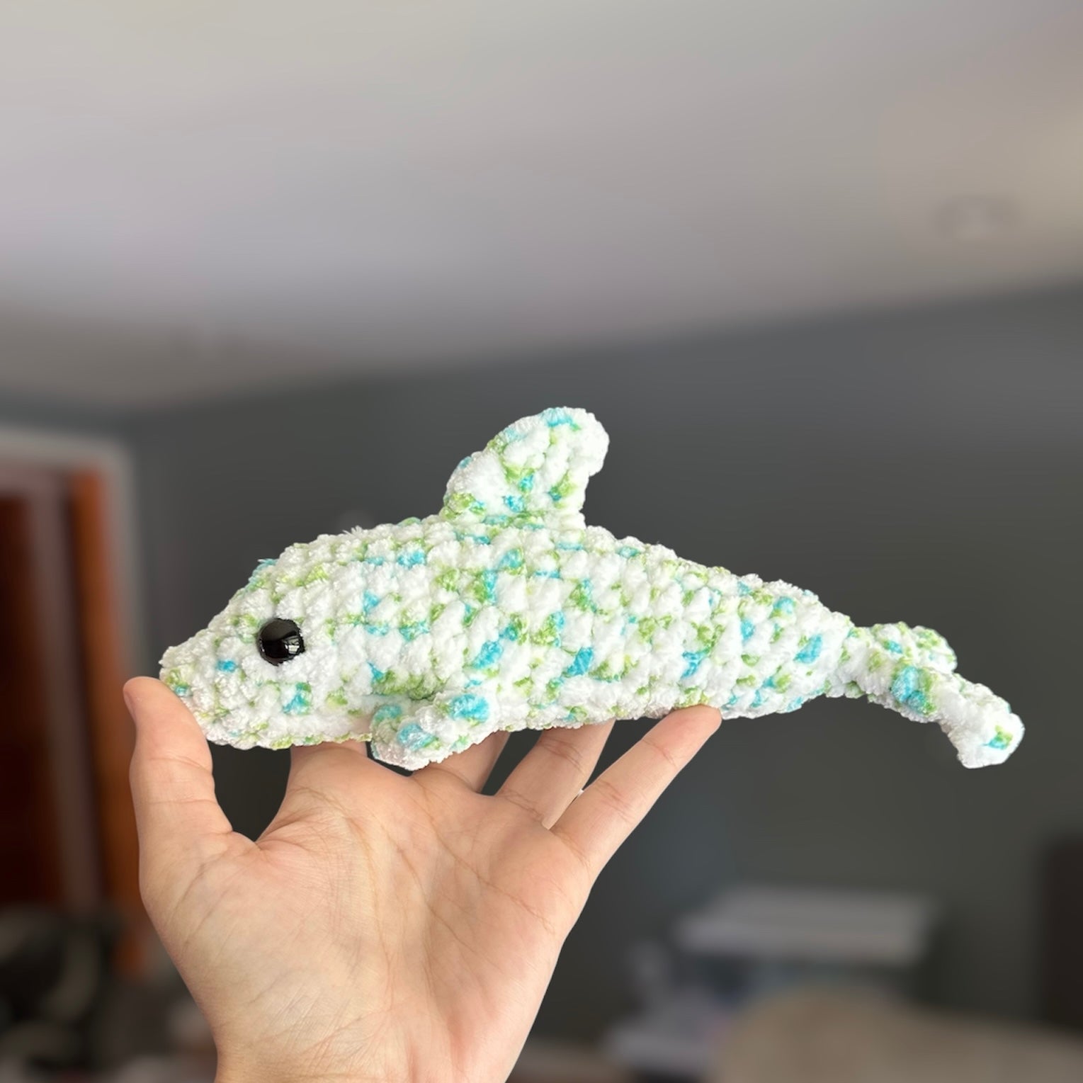Splash the Dolphin Amigurumi Plush