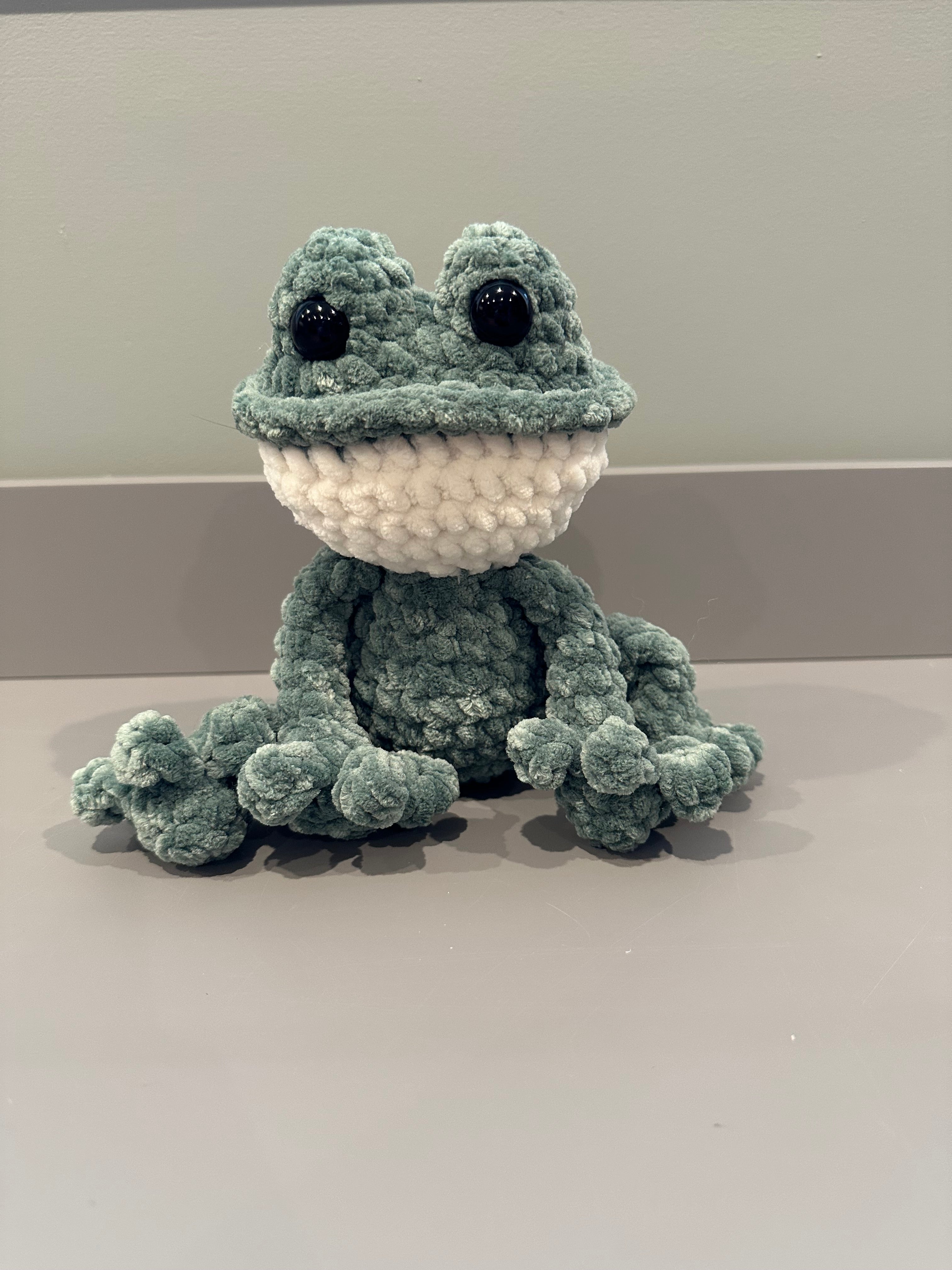 Frog Amigurumi Plush