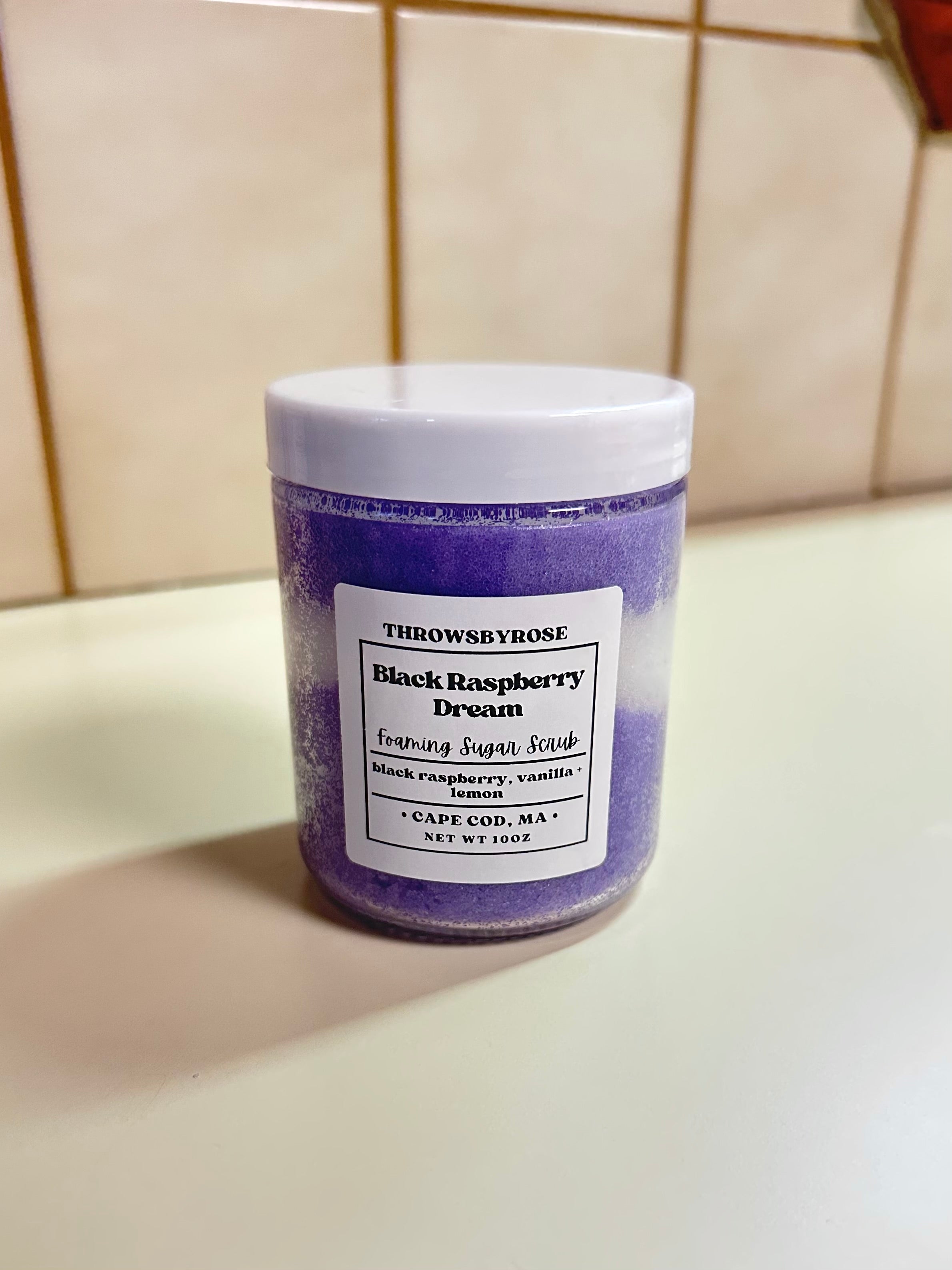 Black Raspberry Dream Foaming Sugar Scrub