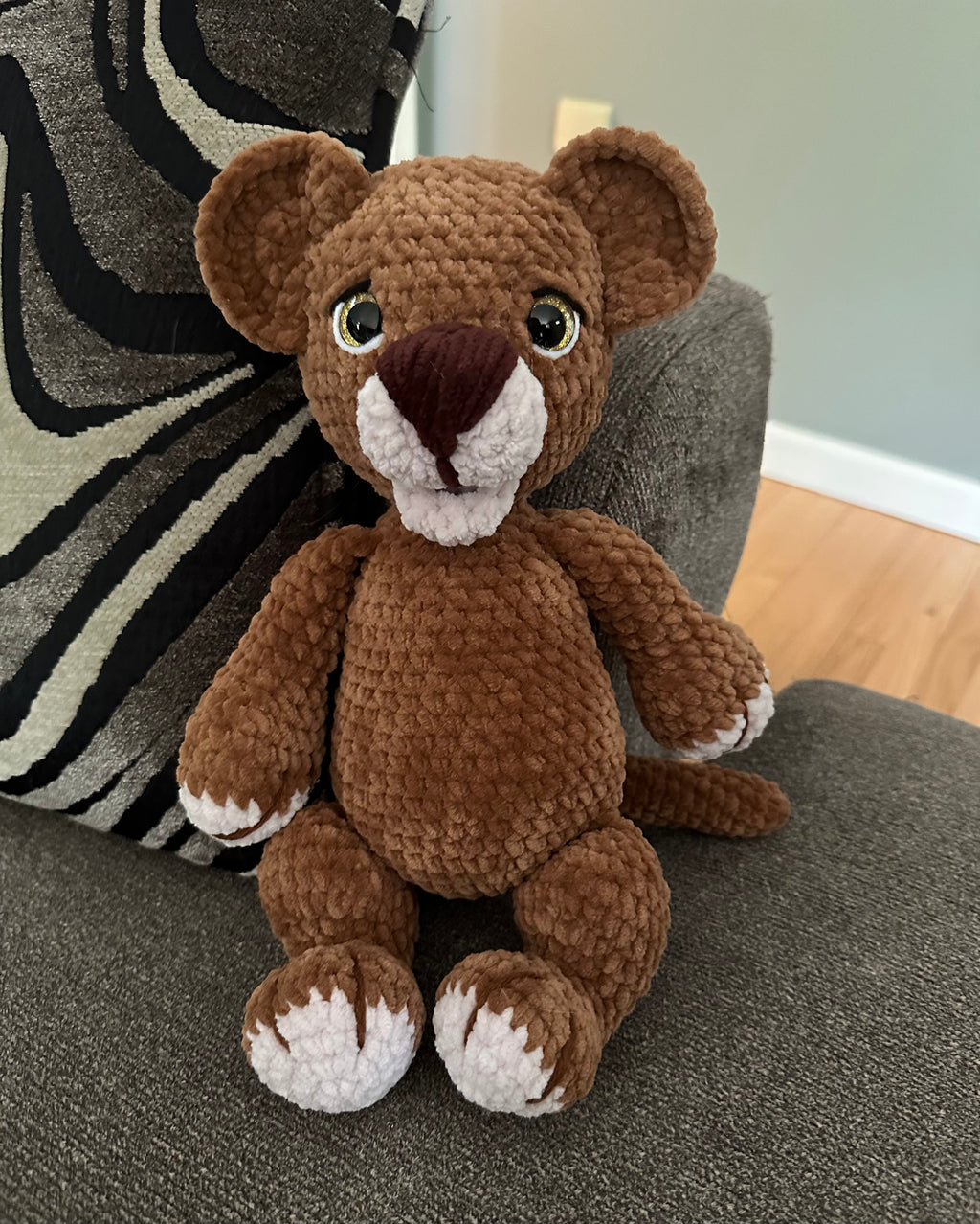 Levi & Lumi Lion/Lioness Amigurumi Plush