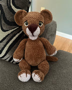 Levi & Lumi Lion/Lioness Amigurumi Plush