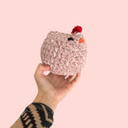 Mabel Chicken Amigurumi Plush