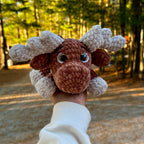 Melvin the Moose Amigurumi Plush