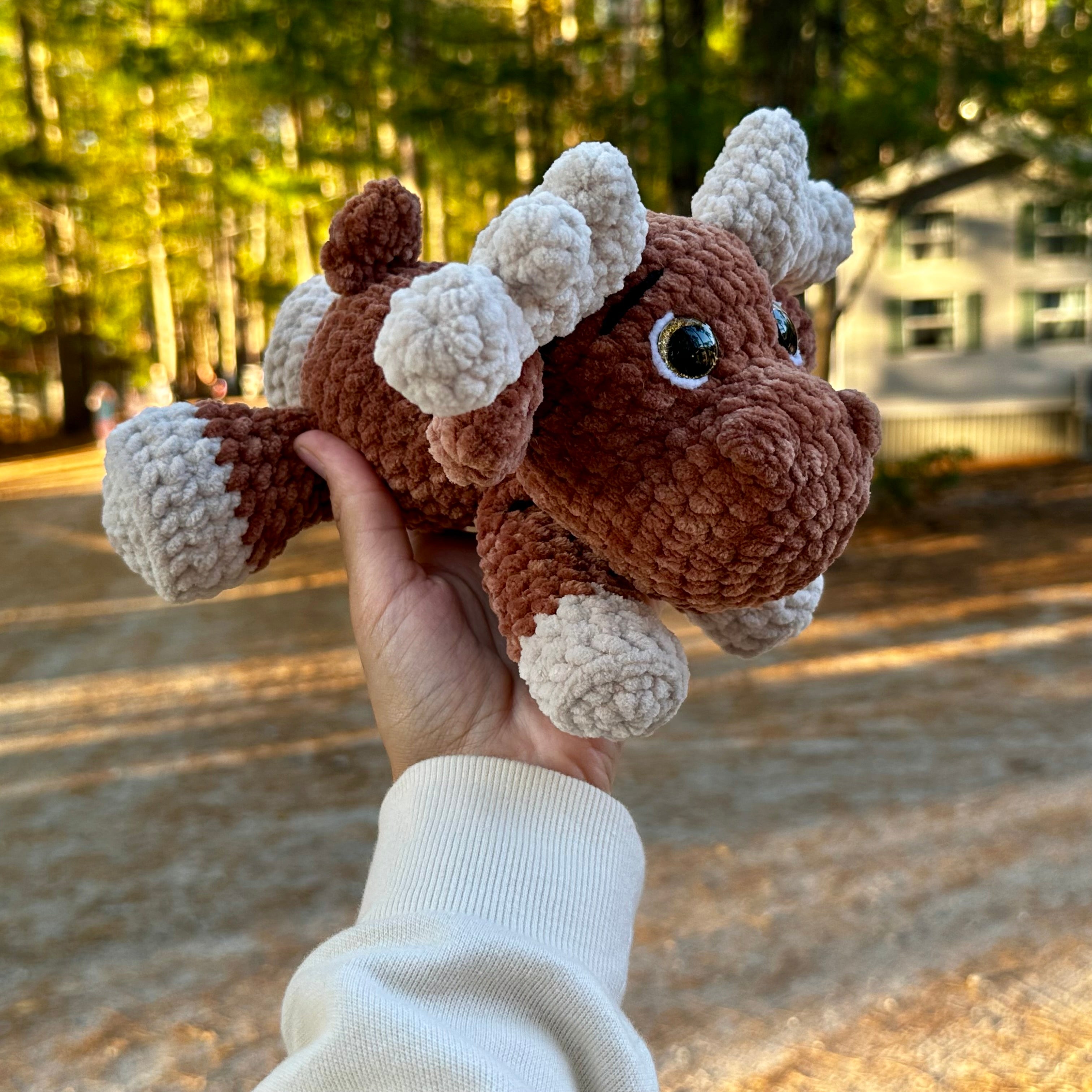 Melvin the Moose Amigurumi Plush