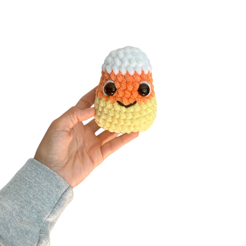 Candy Corn Amigurumi Plush