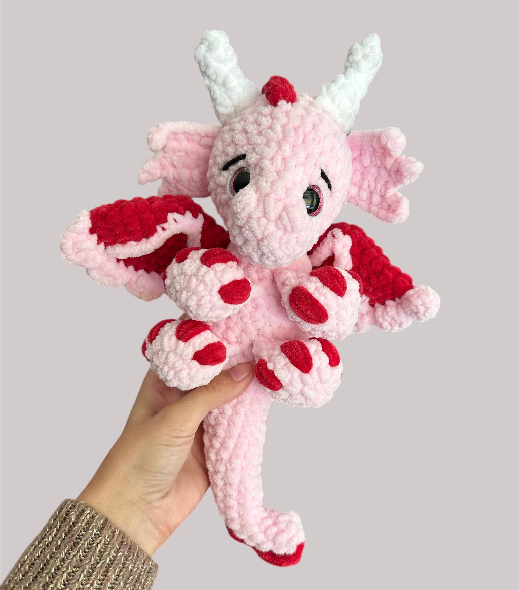 Puff Dragon Amigurumi Plush