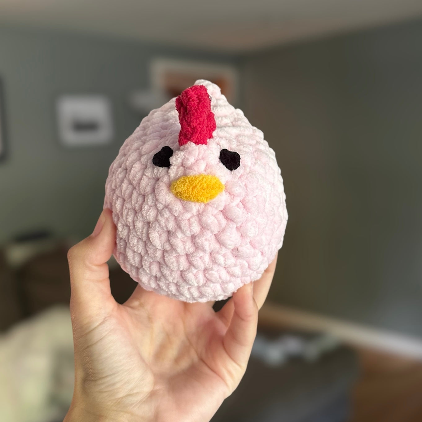 Mabel Chicken Amigurumi Plush