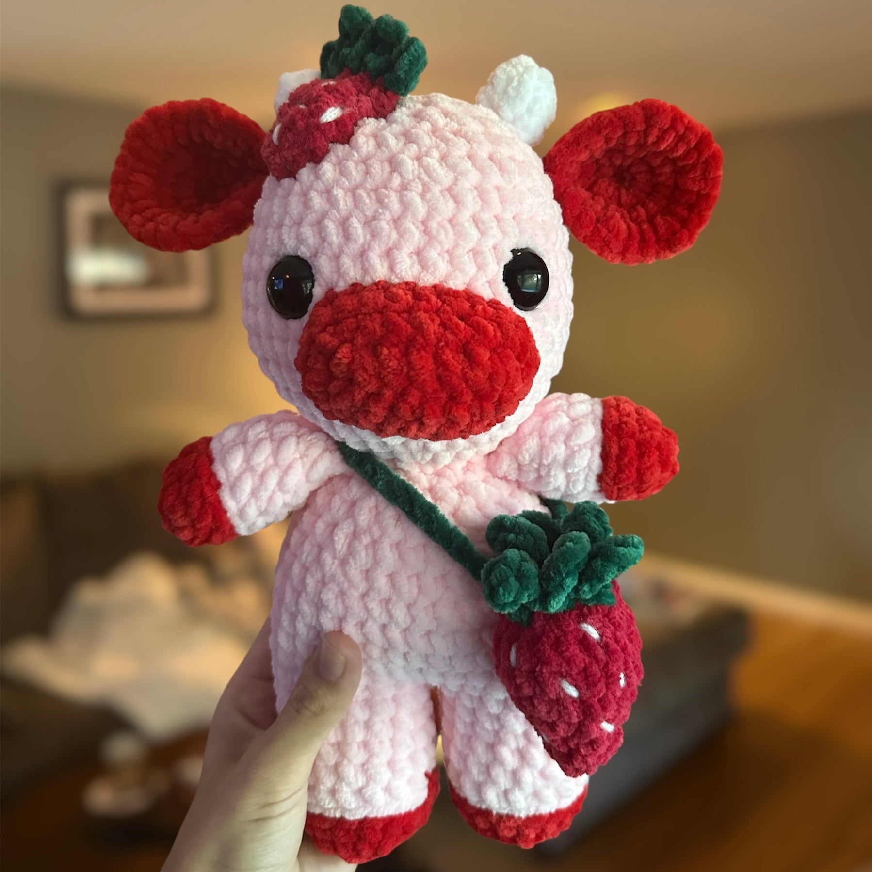 Cow Amigurumi Plush