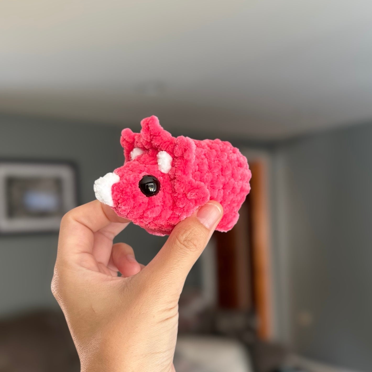 Triceratops Amigurumi Plush