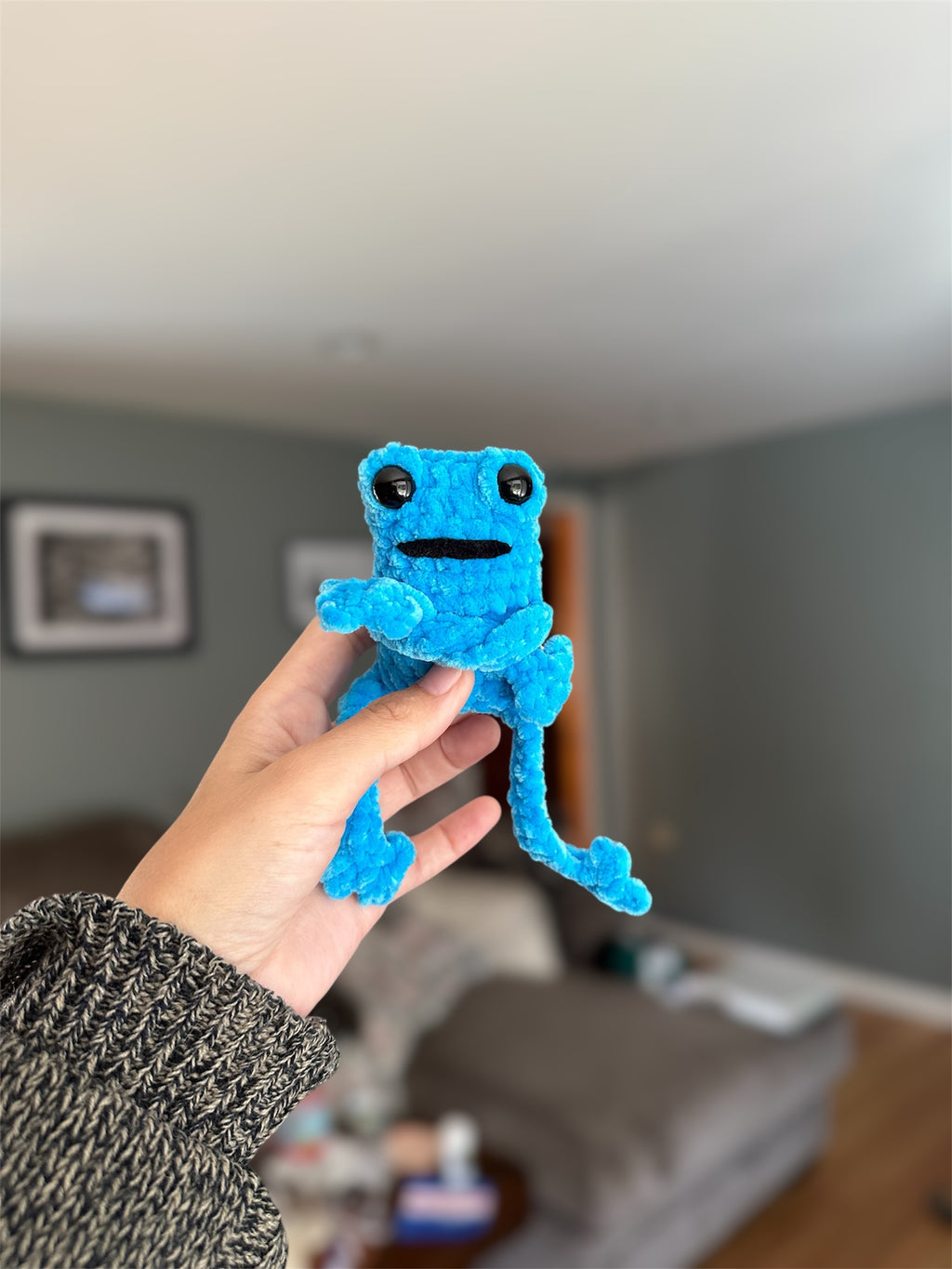 Leggy Froggy Amigurumi Plush