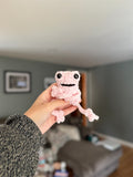 Leggy Froggy Amigurumi Plush