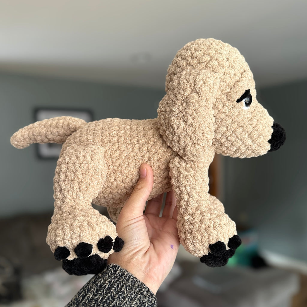 Koko the Pup Amigurumi Plush