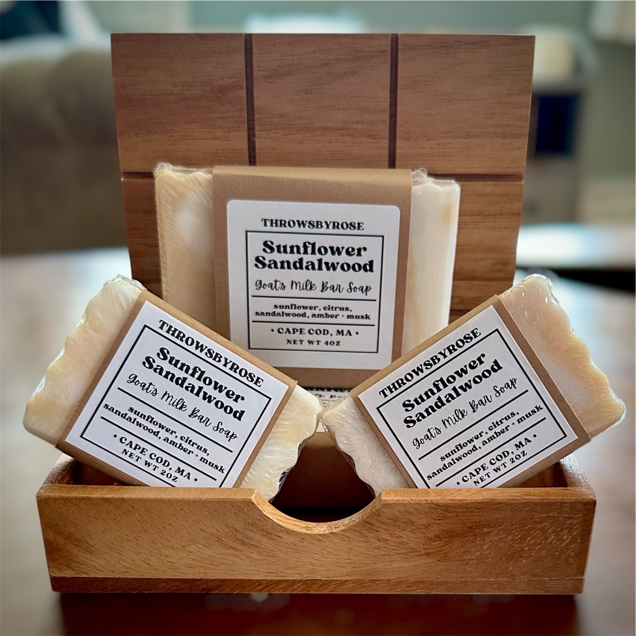 Sunflower Sandalwood Bar Soap