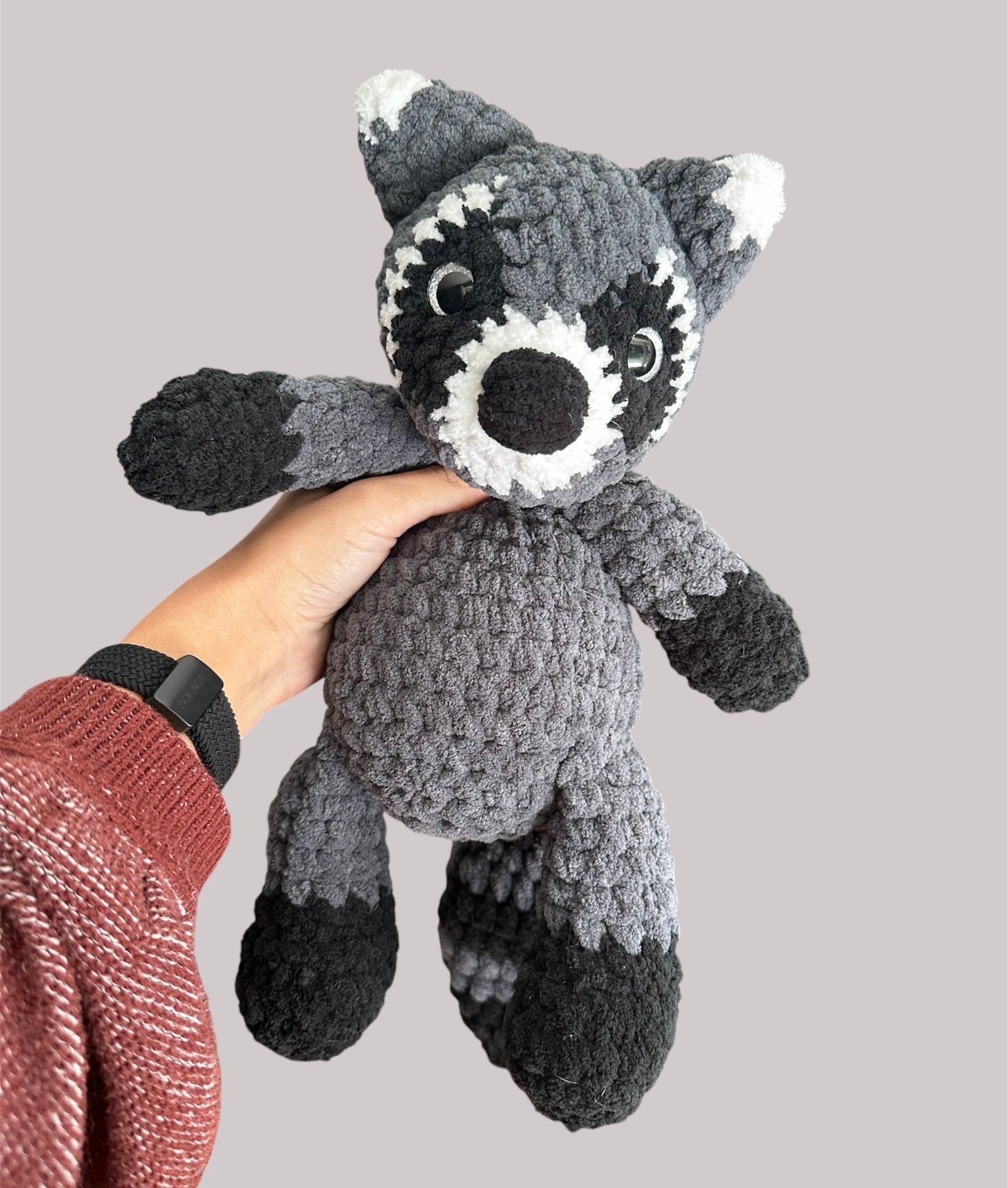 Raccoon Amigurumi Plush