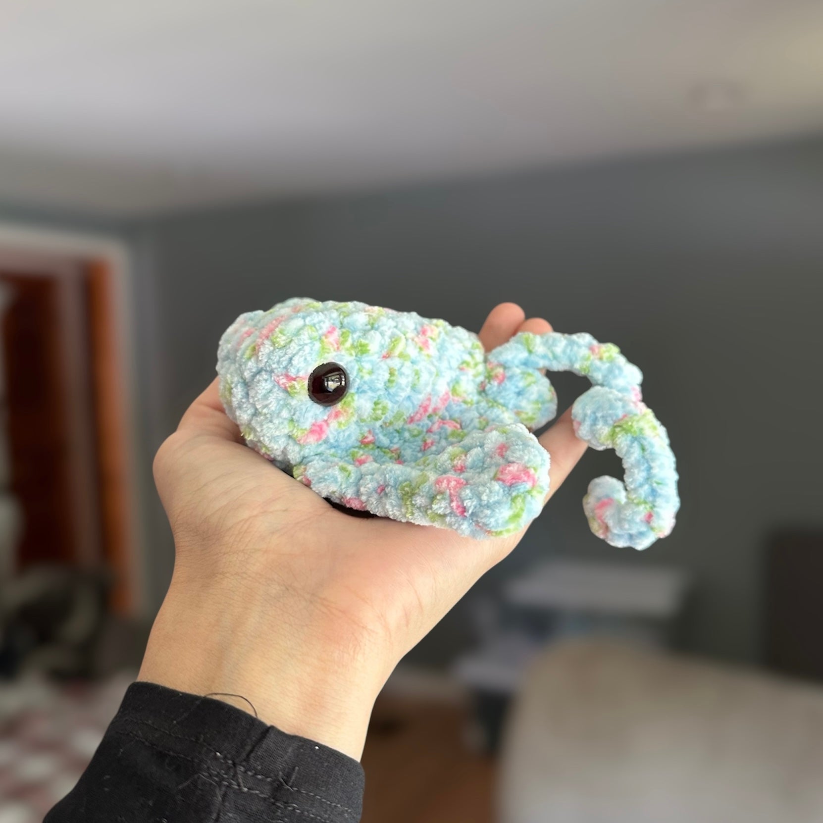 Ripple the Stingray Amigurumi Plush