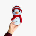 Snowman Amigurumi Plush