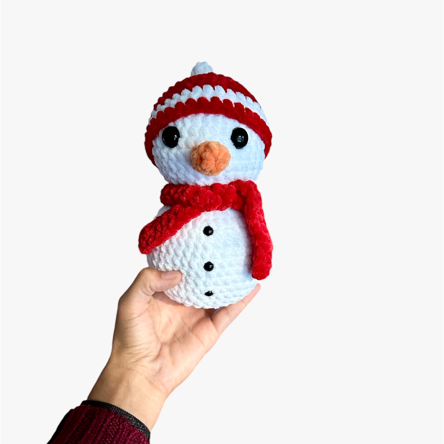 Snowman Amigurumi Plush