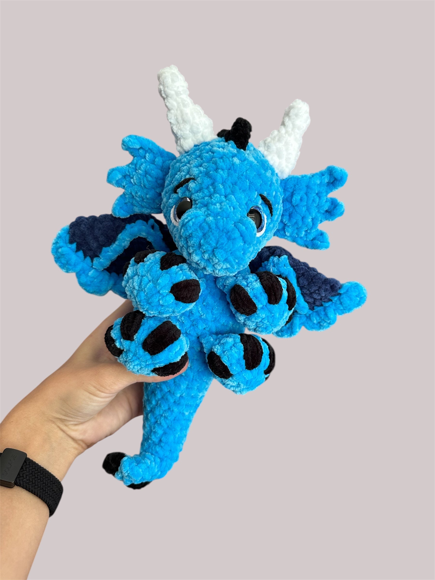 Puff Dragon Amigurumi Plush
