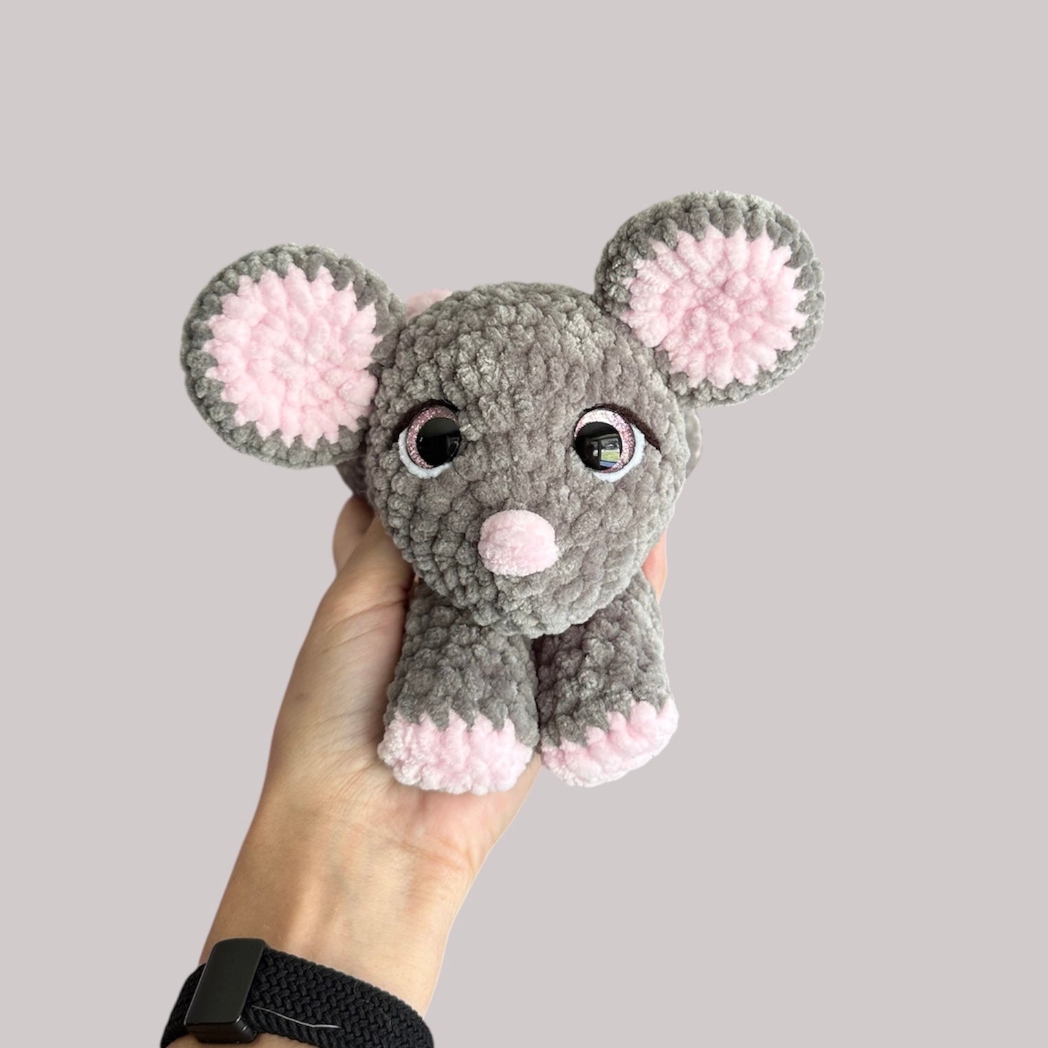 Mitzy the Mouse Amigurumi Plush