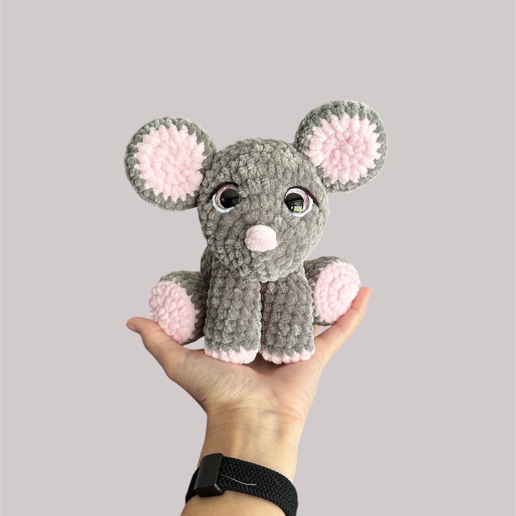 Mitzy the Mouse Amigurumi Plush