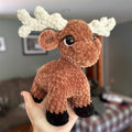 Monty the Moose Amigurumi Plush
