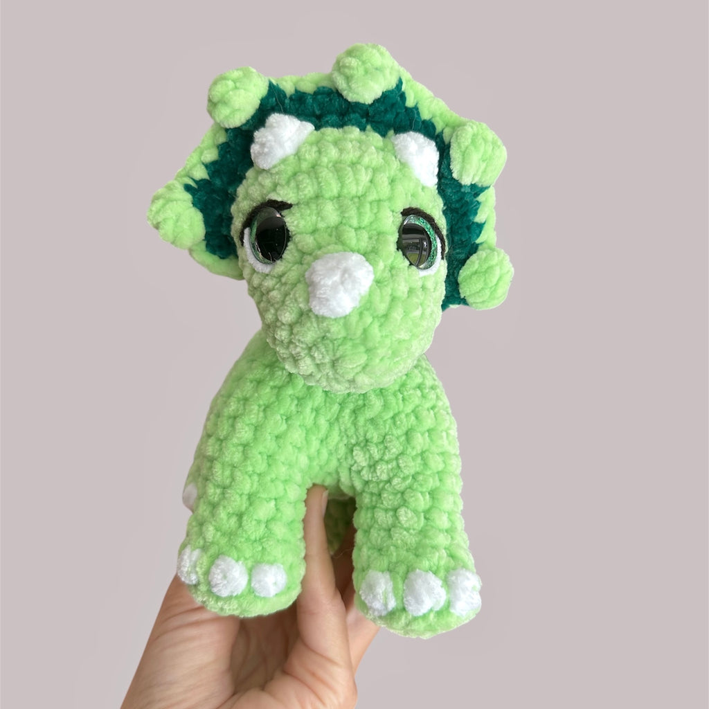 Triceratops Amigurumi Plush