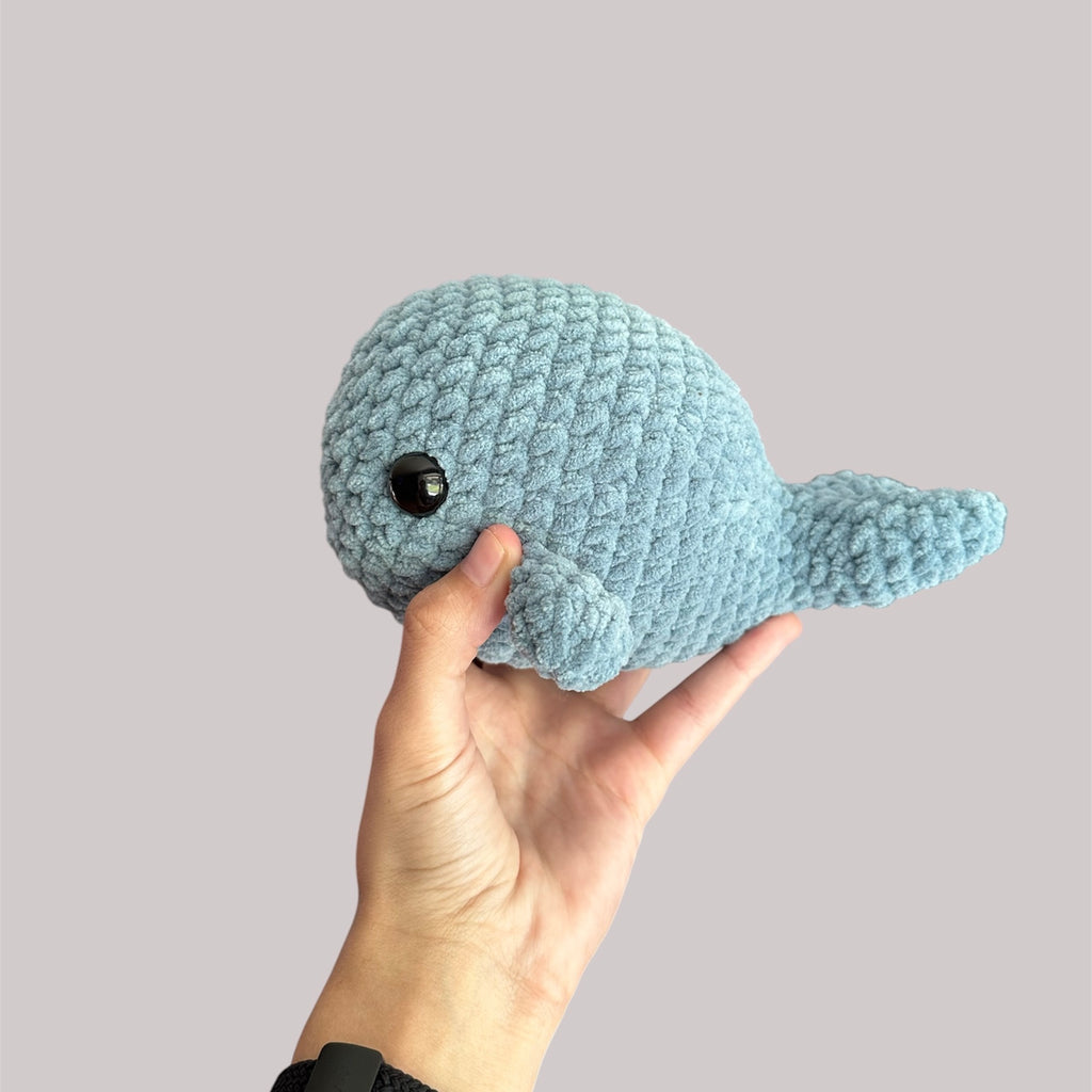 Chonky Whale Amigurumi Plush