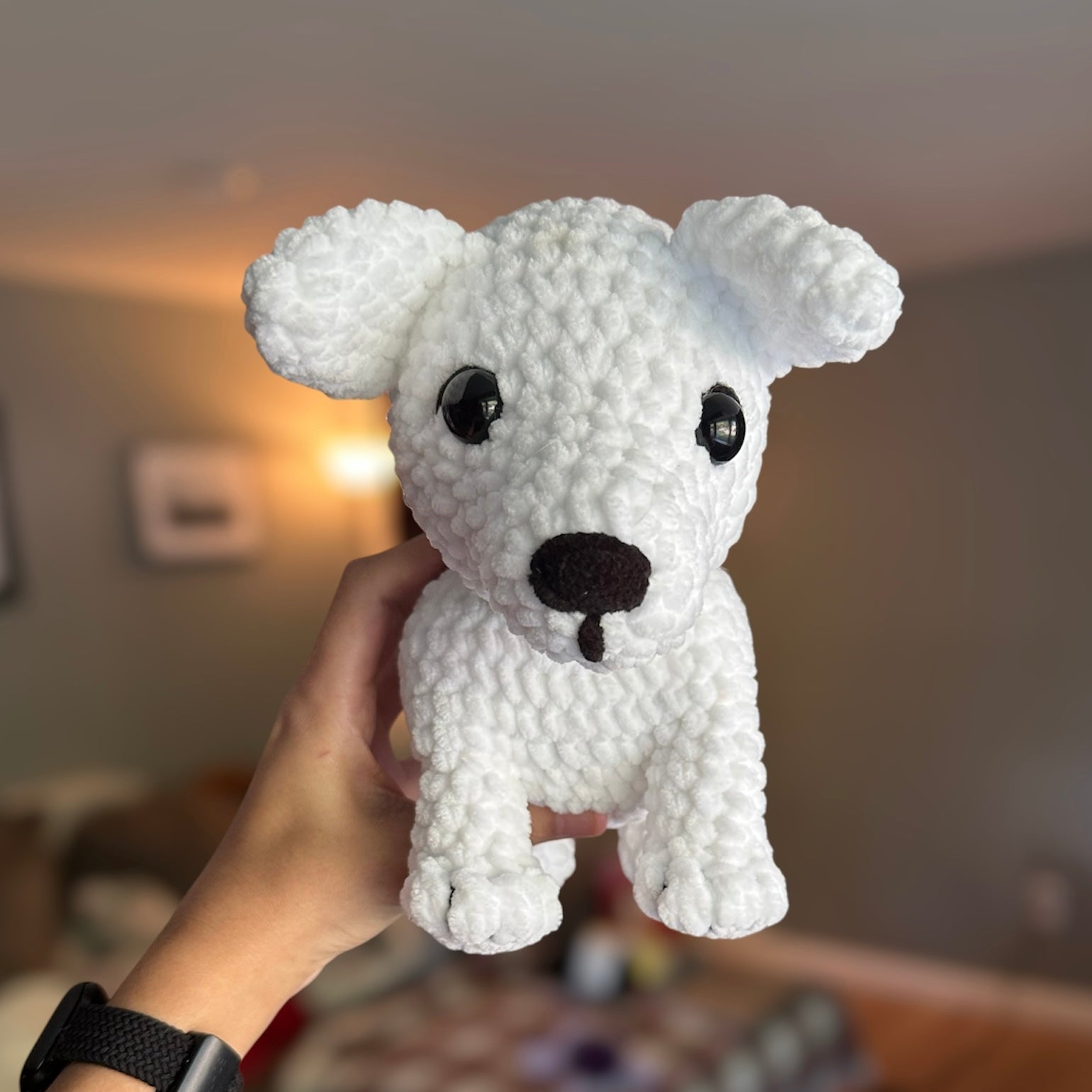 Standing Dog Amigurumi Plush