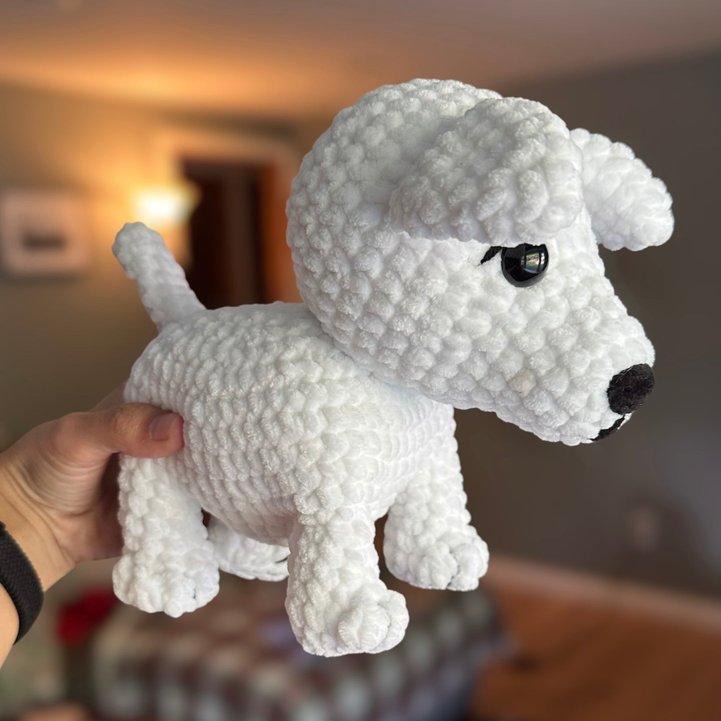 Standing Dog Amigurumi Plush